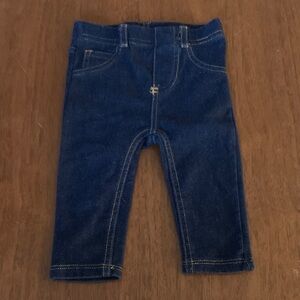 🍓3/$10 First Impressions Kids Denim Jean leggings size 3-6m